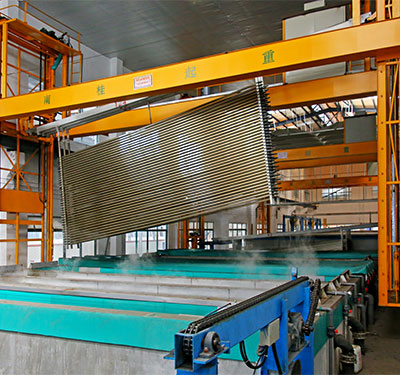 氧化、電泳生產(chǎn)線